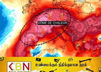 பிரான்ஸின் மேல் அனல் அமுக்கம்; மீற்றோ பிரான்ஸ் தகவல்!