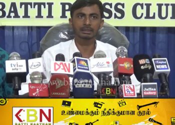 களுவாஞ்சிகுடியில் ஒரு செங்கல்லை கூட நடாத சாணக்கியன் எமது அபிவிருத்தி திட்டங்களை தடுக்கிறார்; யோகநாதன் லிபியன் குற்றச்சாட்டு!