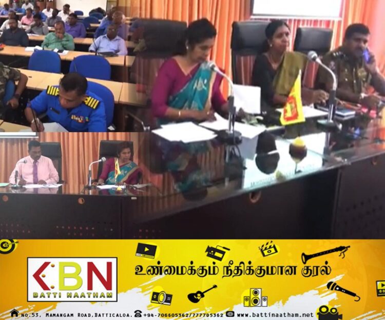 மட்டக்களப்பு மாவட்ட செயலகத்தில் அனர்த்த முகாமைத்துவ விசேட கலந்துரையாடல்!