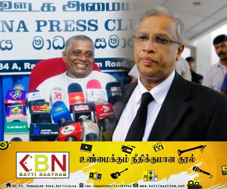சுமந்திரனால் தமிழ் தேசியத்திற்கு பாதிப்பு; சீனித்தம்பி யோகேஸ்வரன் தெரிவிப்பு!