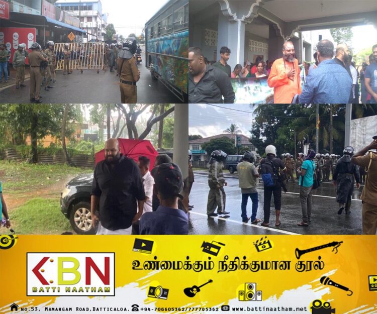 மட்டக்களப்பில் சுதந்திரதின நிகழ்வு; கரிநாள் பேரணியை தடுக்க பொலிஸார் குவிப்பு!