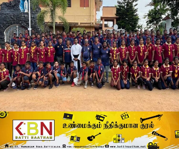 10வது தேசிய சாரணர் ஜம்போரி திருகோணமலையில் ஆரம்பம்; மட்டக்களப்பில் இருந்து 520 சாரணங்கள் பங்கேற்பு!