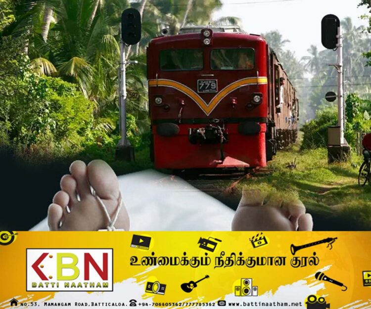 கடற்படை சிப்பாய் ரயிலில் மோதுண்டு உயிரிழப்பு!