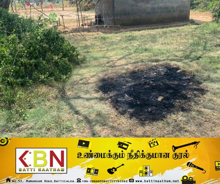 சுற்றிவளைப்பிற்கு சென்ற பொலிஸ் கான்ஸ்டபிளின் மோட்டார் சைக்கிளுக்கு தீ வைத்து எரிப்பு!