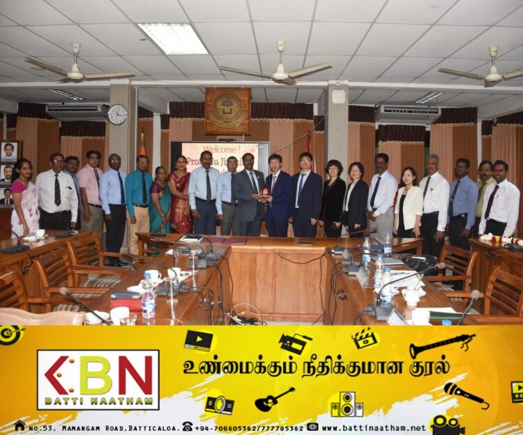 கிழக்குப் பல்கலைக்கழகம் மற்றும் சீனாவின் யுனான் பல்கலைக்கழகத்திற்கிடையில் ஒப்பந்தம் கைச்சாத்து!