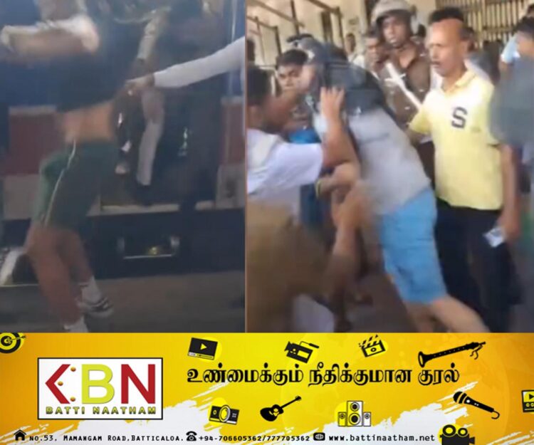 சுற்றுலாப்பயணிகளை தாக்கிய ரயில்வே ஊழியர்கள்!