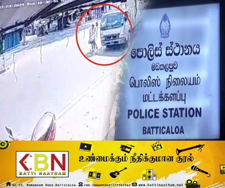 மட்டு தாண்டவன்வெளியில் விபத்து; வயோதிபர் படுகாயம்!