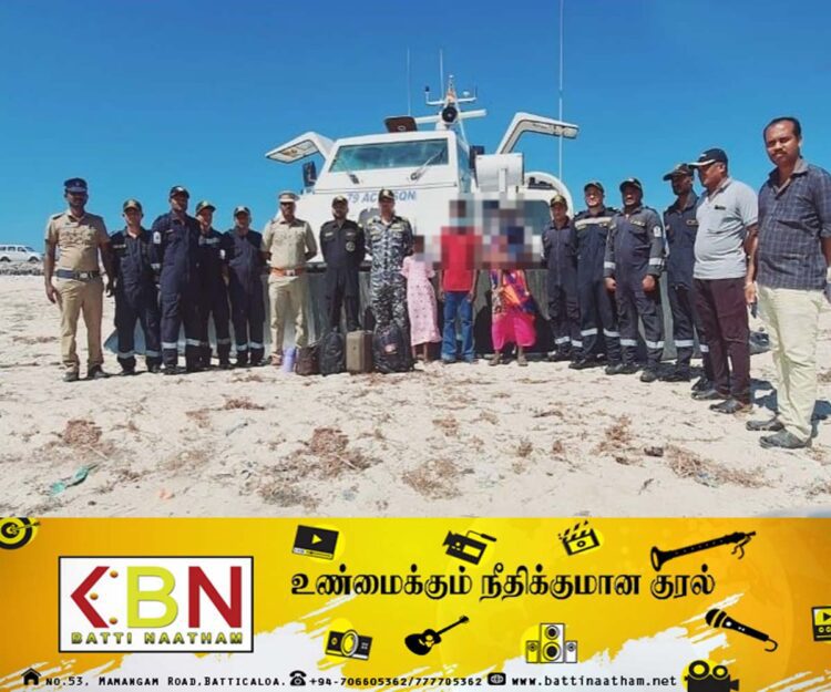 மன்னார் ஒரே குடும்பத்தை சேர்ந்த நால்வர் அகதிகளாக இந்தியாவில் தஞ்சம்!