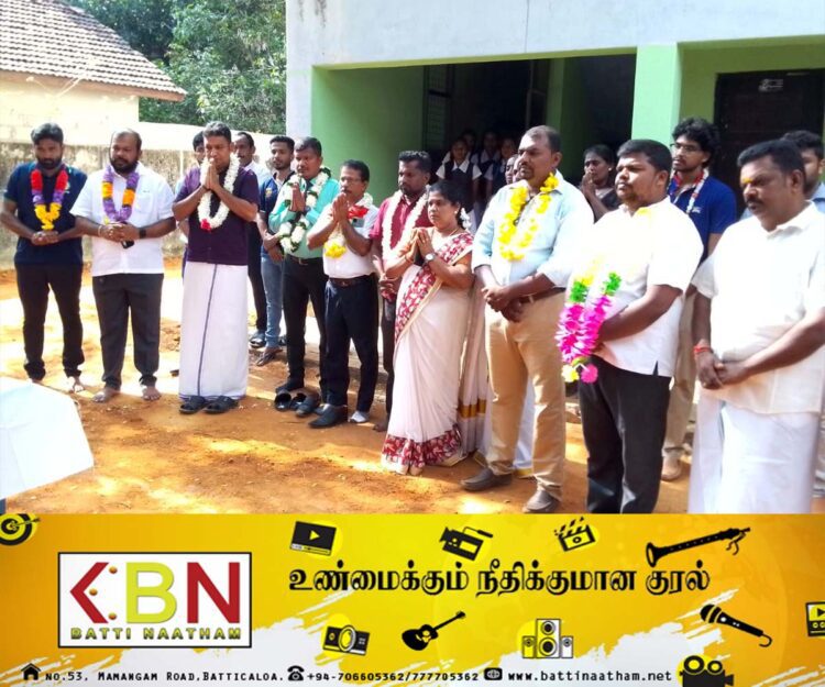 இராஜாங்க அமைச்சர் சந்திரகாந்தனின் நிதி ஒதுக்கீட்டில் வாழைச்சேனை இந்துக் கல்லூரியில் அபிவிருத்தி பணிகள்!