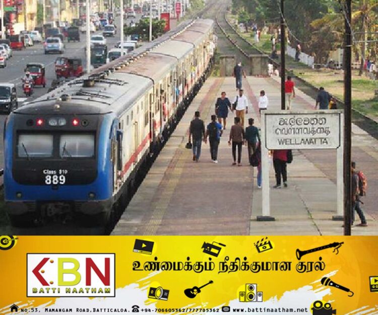கரையோரப் பாதை 25 ரயில் பயணங்கள் இரத்து!