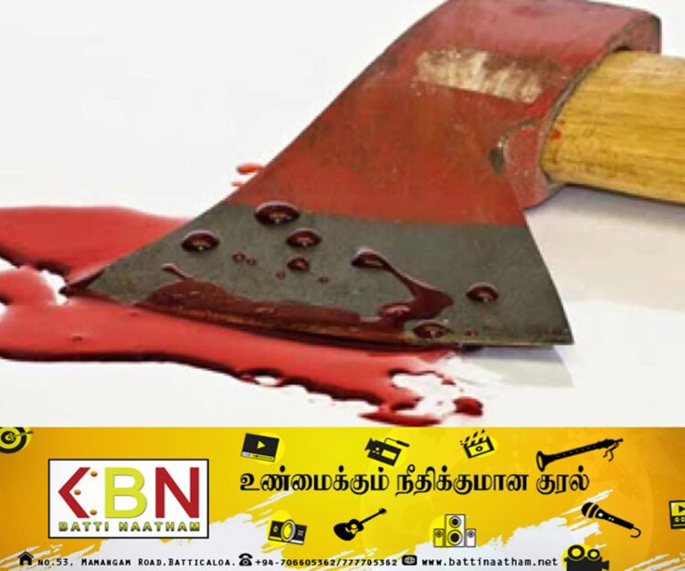 தாயையும் சகோதரனையும் கோடரியால் வெட்டியவர் பொலிஸாரால் கைது!