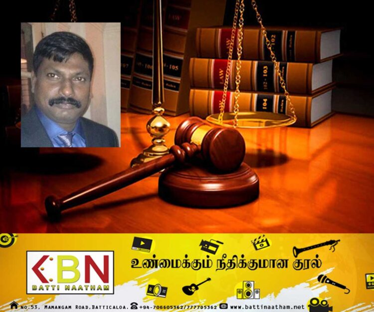 முல்லைதீவு மண்ணின் முதல் மேல் நீதிமன்ற நீதிபதியாக அலெக்ஸ்ராஜா நியமனம் !