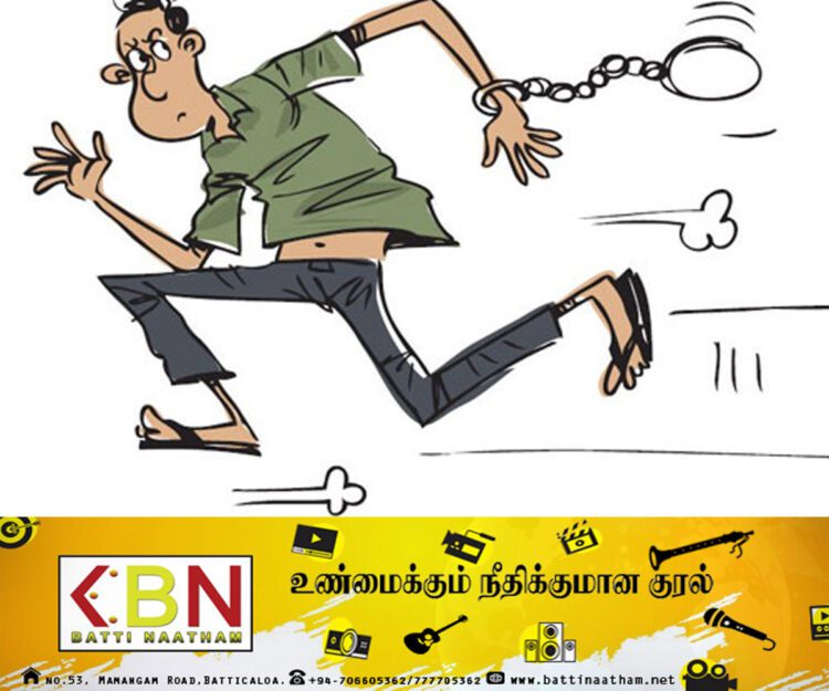 அவிசாவளை பிரதேசத்தை சேர்ந்த கைதி தப்பியோட்டம்!