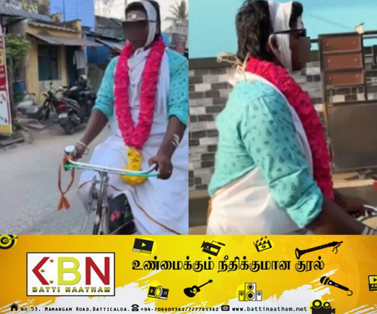 சைக்கிள் ஓட்டிய பிணம்!