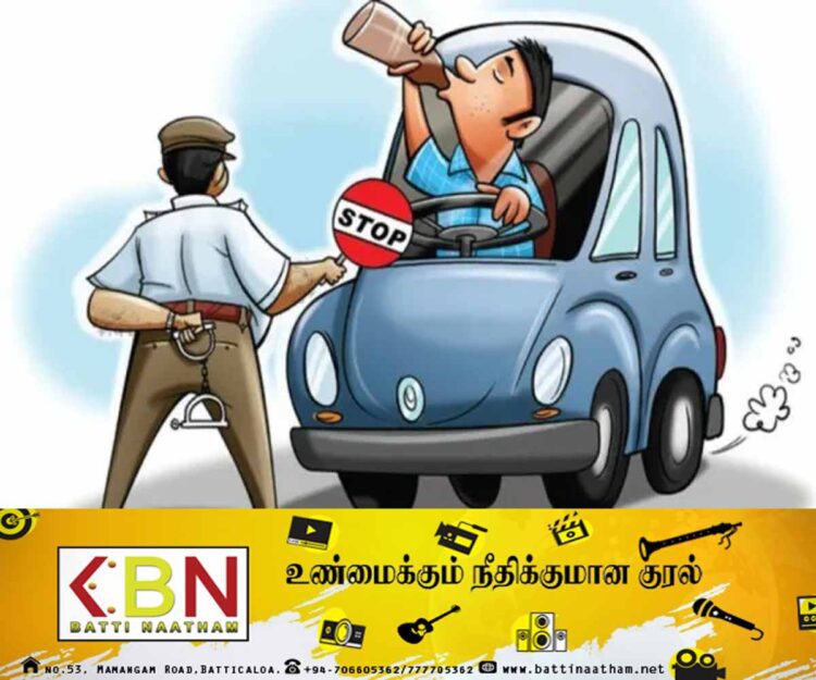 டெல்லியில் மது அருந்தி வாகனம் ஓட்டுவோர் எண்ணிக்கை 22% அதிகரிப்பு !