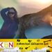 ஒற்றைக்காலை தூக்கிக்கொண்டு புகைப்படத்திற்கு போஸ்; எரிமலைக்குள் விழுந்த பெண்!