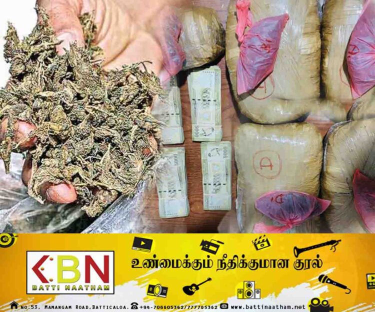 வவுனியாவில் கஞ்சாவுடன் பல இலட்சம் பணம் மீட்பு!