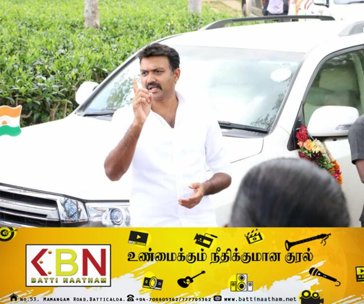 கண்டனம் வெளியிட்டுள்ள செந்தில் தொண்டமான்!
