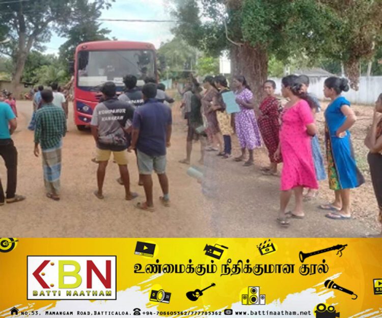 கிளிநொச்சியில் கவனயீர்ப்பு போராட்டம்!