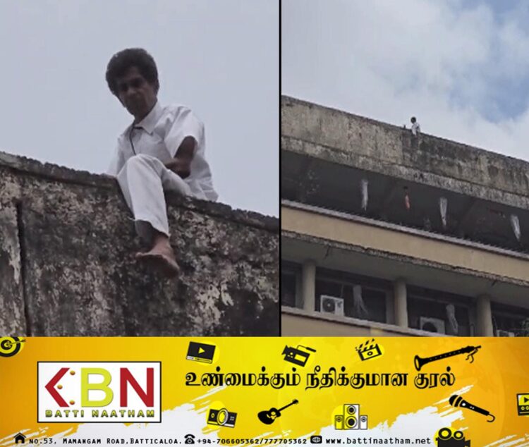 வைத்தியர் ருக்க்ஷான் பெல்லானவுக்கு எதிராக ஊழியர் ஒருவர் உண்ணாவிரதப் போராட்டம்!