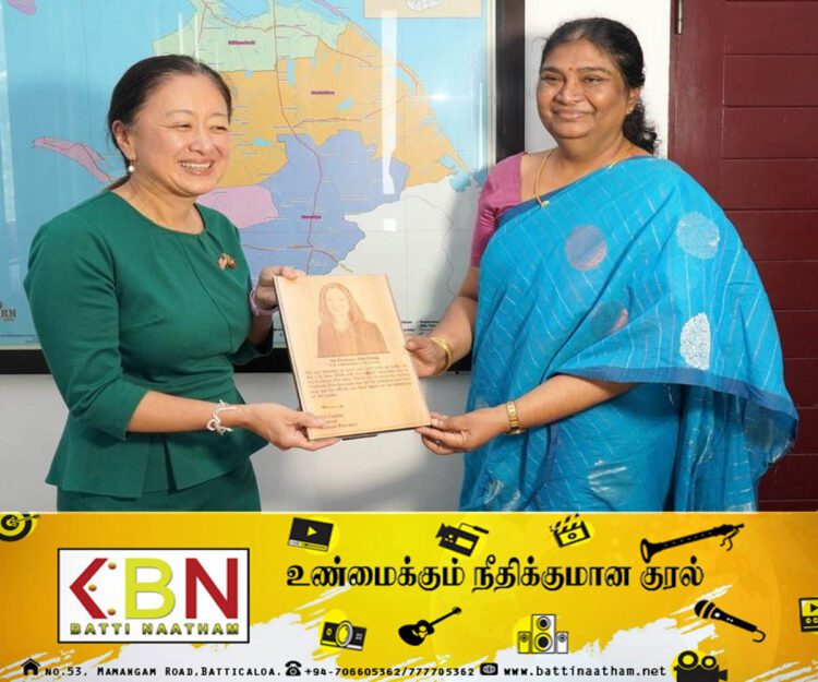 இலங்கைக்கான அமெரிக்க தூதுவர் வடக்கு மாகாண ஆளுநருடன் கலந்துரையாடல்!