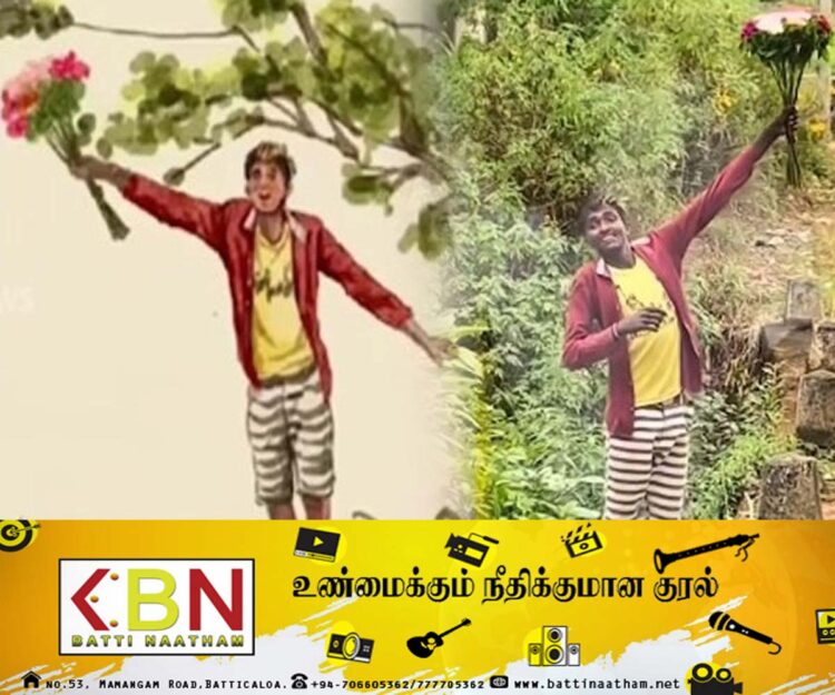 130 மில்லியனுக்கும் அதிகமான மக்களை கவர்ந்துள்ள இலங்கையில் பூங்கொத்துவிற்கும் இளைஞன்!