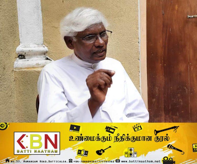 முள்ளிவாய்க்கால் கஞ்சி மீது பாய்ந்த தொற்று நோய் குற்றச்சாட்டு வெசாக் பண்டிகை மீது பாயுமா?; அருட்தந்தை சத்திவேல் கேள்வி!