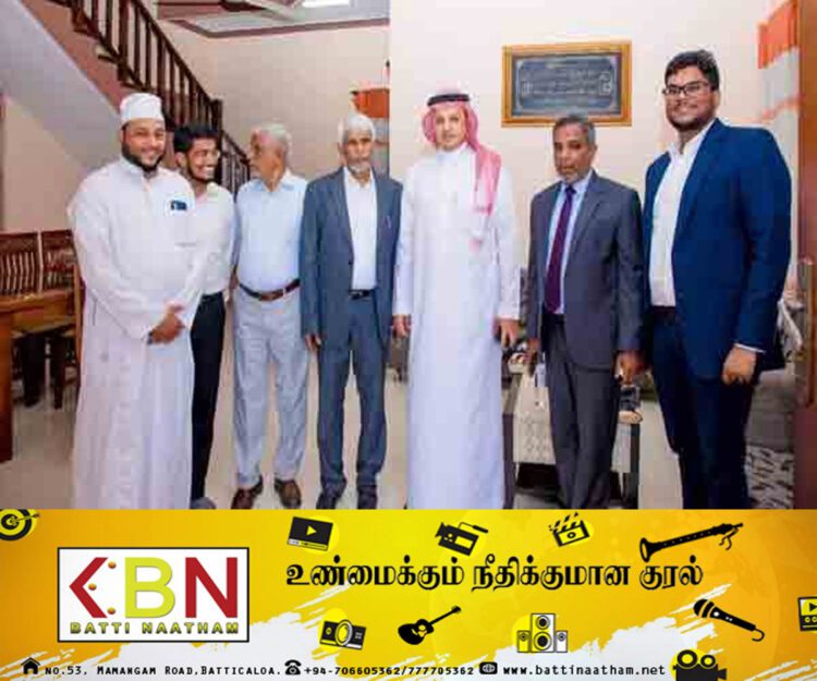 சவூதி அரேபிய தூதுவர் ஏறாவூர்க்கு விஜயம்!