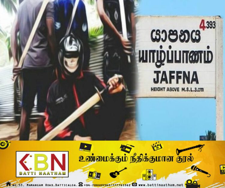 யாழில் வீடு புகுந்து தம்பதியினர் மீது வாள் வெட்டு!