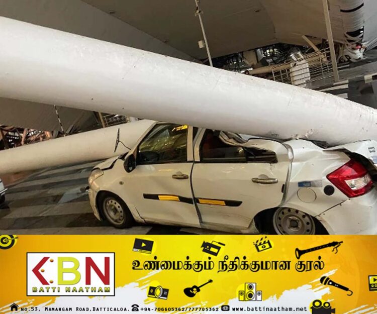 டெல்லி விமான நிலைய மேற்கூரை இடிந்து விழுந்ததில் ஒருவர் உயிரிழப்பு!