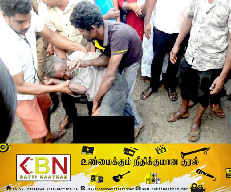 பேருந்து சக்கரத்திற்குள் சிக்கிய நபரின் இரண்டு கால்களும் துண்டிப்பு!