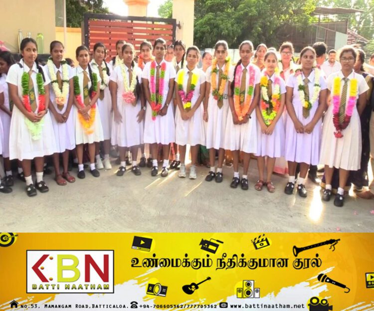 பல்கலைக்கழகத்திற்கு தெரிவான மட்டக்களப்பு மகாஜன கல்லூரி மாணவர்களை கௌரவிக்கும் நிகழ்வு!