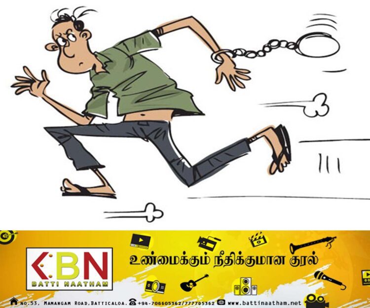 வைத்தியசாலையில் சிகிச்சை பெற்றுவந்த கைதி தப்பியோட்டம்!