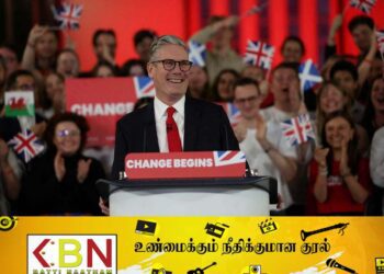 பிரித்தானியாவில் ஆட்சியைப் கைப்பற்றியது தொழிலாளர் கட்சி!
