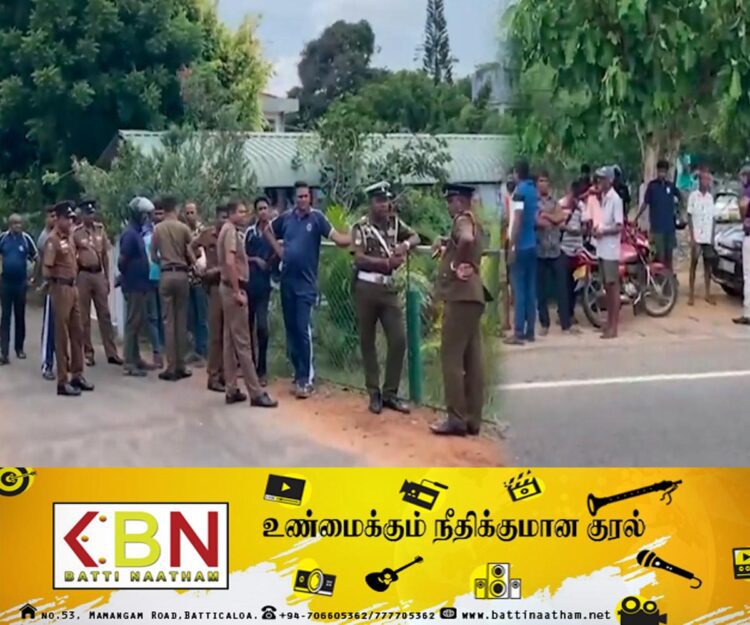 யாழ் சாவகச்சேரி வைத்தியசாலைக்கு முன் பதற்ற நிலை!