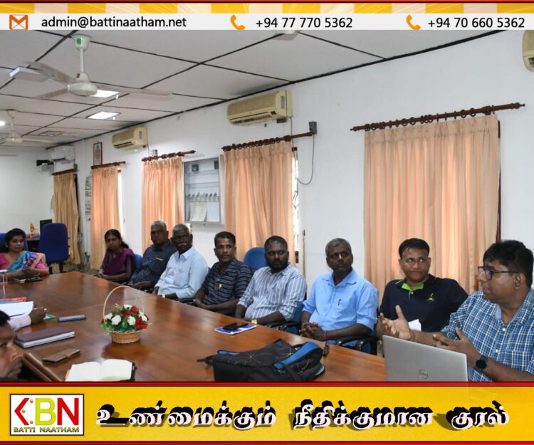 மட்டு மாவட்ட விவசாய அமைப்பினர் அரசாங்க அதிபருடன் கலந்துரையாடல்