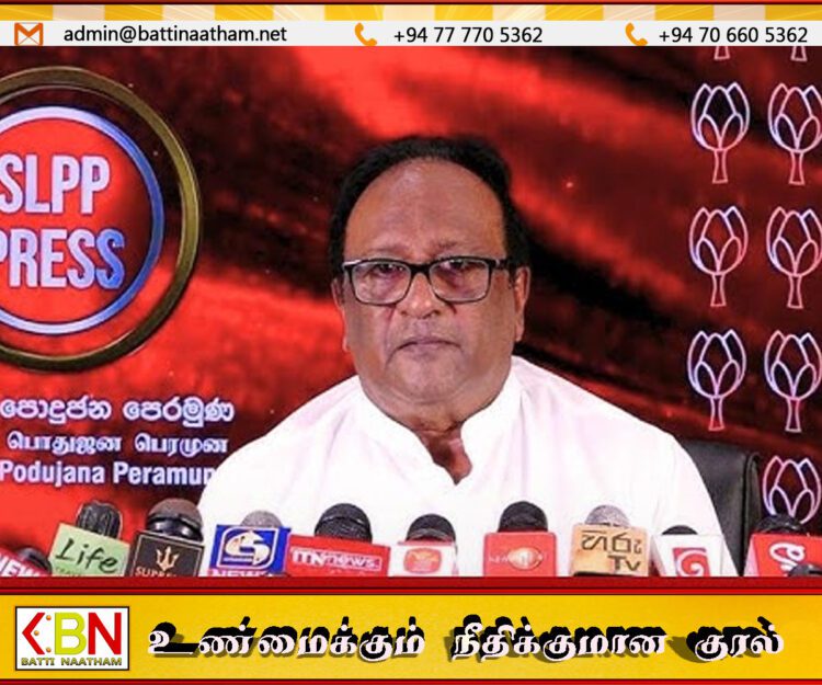 அரசாங்கத்தின் மீது முன்னாள் அமைச்சர் முன்வைத்துள்ள குற்றச்சாட்டு