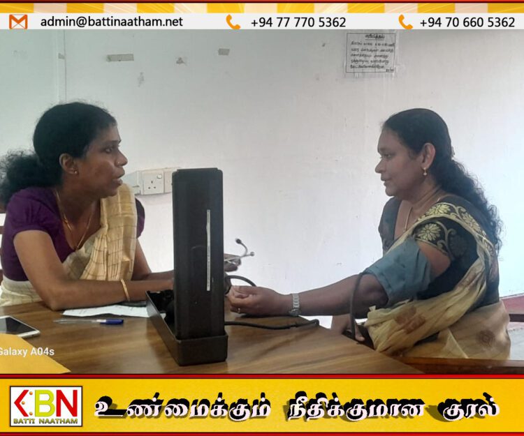 மண்முனை வடக்கு பிரதேச செயலகத்தில் மகளிர் தின நிகழ்வை முன்னிட்டு ஆயுர்வேத மருத்துவ முகாம்