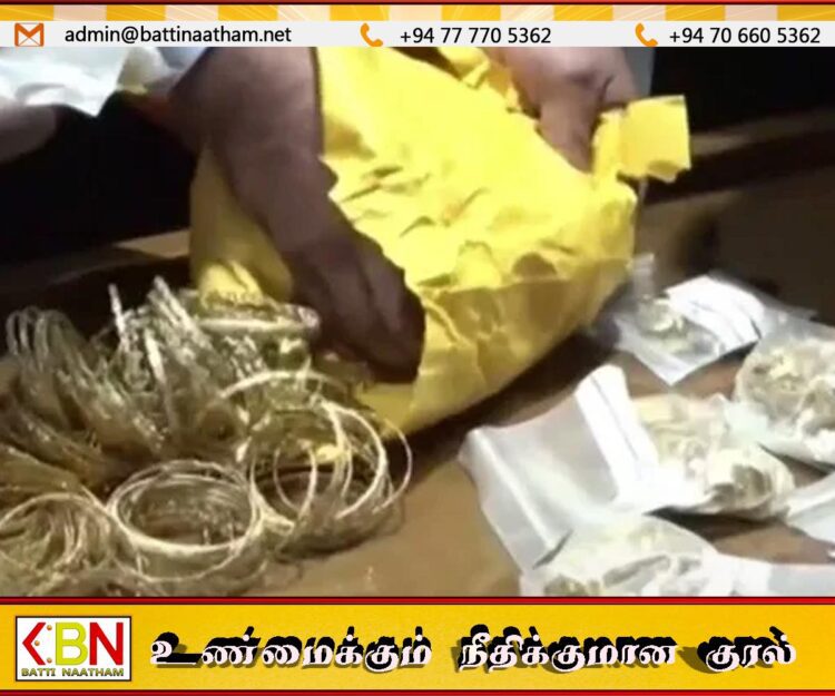 இறுதி யுத்தத்தின் போது விடுதலைப் புலிகளிடம் இருந்து மீட்கப்பட்ட தங்கம் பொலிஸ்மா அதிபரிடம் ஒப்படைப்பு