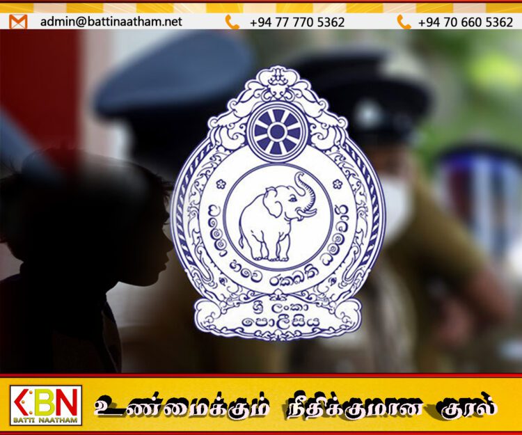 தாய் தப்பி சென்றதால் 8 வயது குழந்தையை பொலிஸ் நிலையத்திற்கு அழைத்து வந்த பொலிஸார்