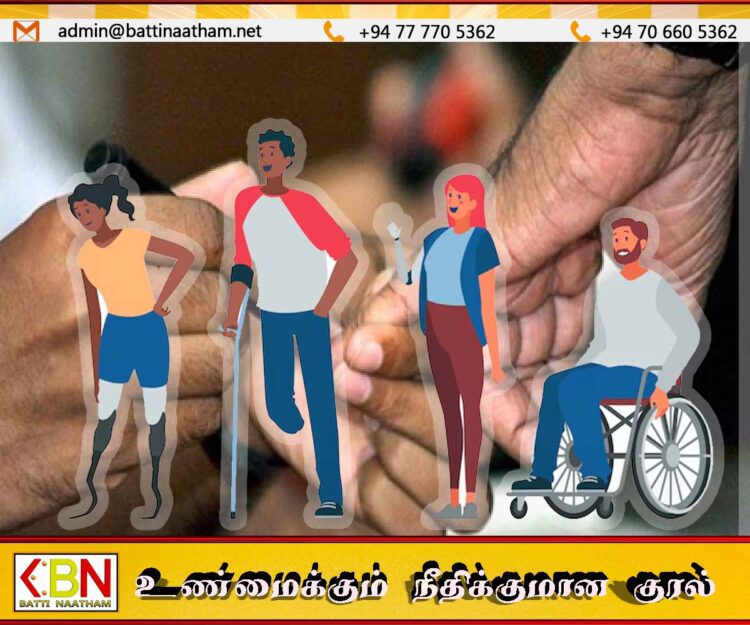 உள்ளுராட்சி மன்ற தேர்தலில் மாற்றுத்திறனாளிகள் வாக்களிக்க விசேட ஏற்பாடுகள்