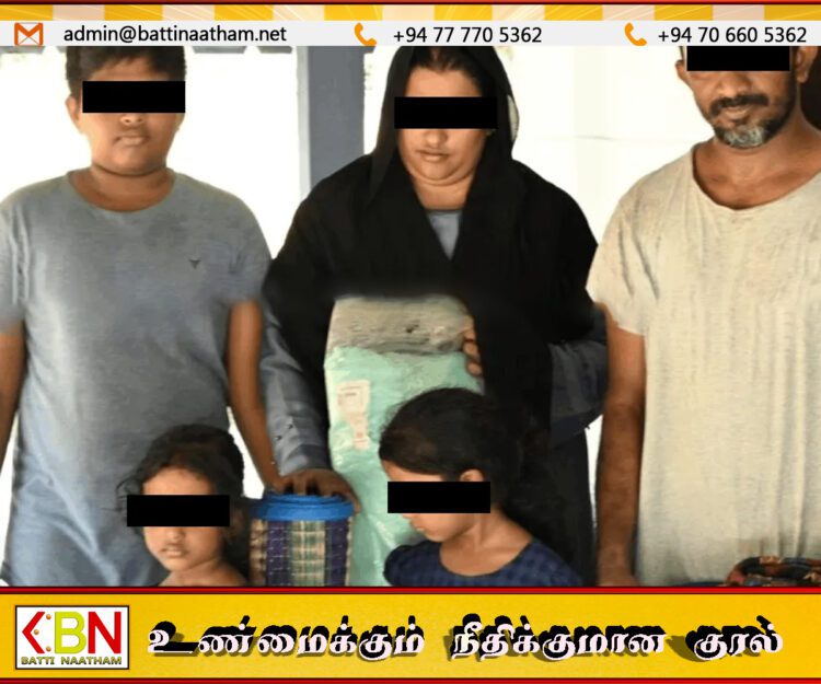 கண்டியைச் சேர்ந்த ஐவர் தமிழகத்தில் அகதிகளாக தஞ்சம்