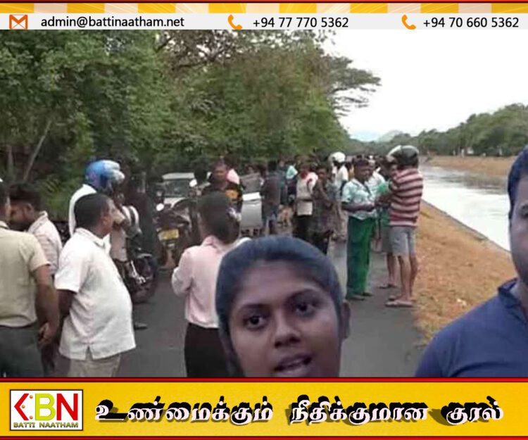 கால்வாய்க்குள் வழுக்கி விழுந்த காதலனை காப்பாற்ற முயன்ற காதலியான மாணவி மாயம்