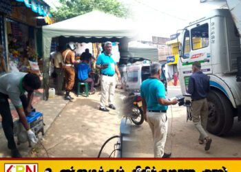 ஓட்டமாவடியில் வாகன புகை பரிசோதனை; மாசில்லா காற்றை உறுதி செய்யும் முயற்சி