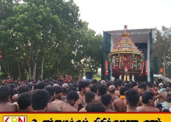 மட்டக்களப்பில் ஈழத்து திருச்செந்தூர் முருகன் ஆலய வருடாந்த தேர்த்திருவிழா சிறப்பாக நடைபெற்றது