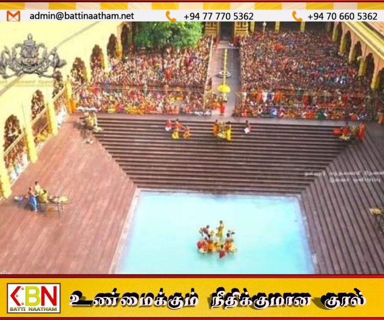பல்லாயிரக்கணக்கான பக்தர்கள் பங்கேற்ற நல்லூர் தீர்த்தத் திருவிழா