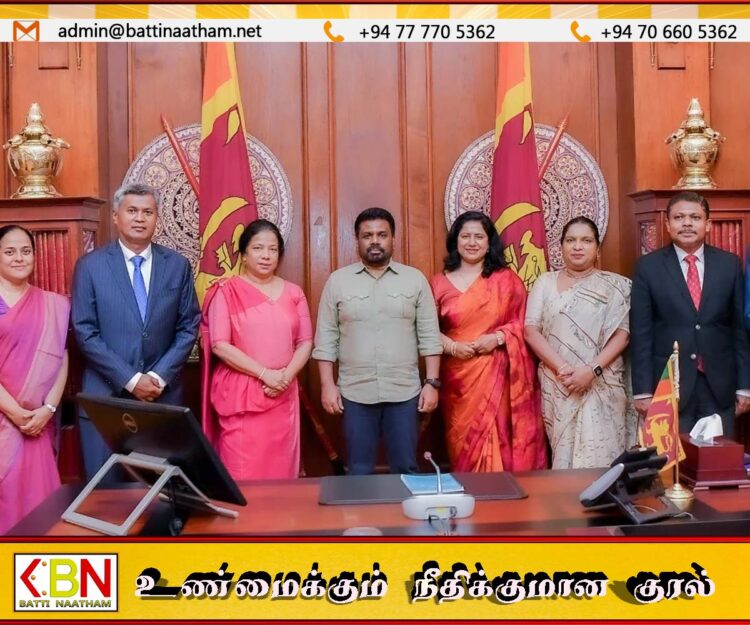 ஜனாதிபதியை சந்தித்த 07 புதிய தூதரகத் தலைவர்கள்