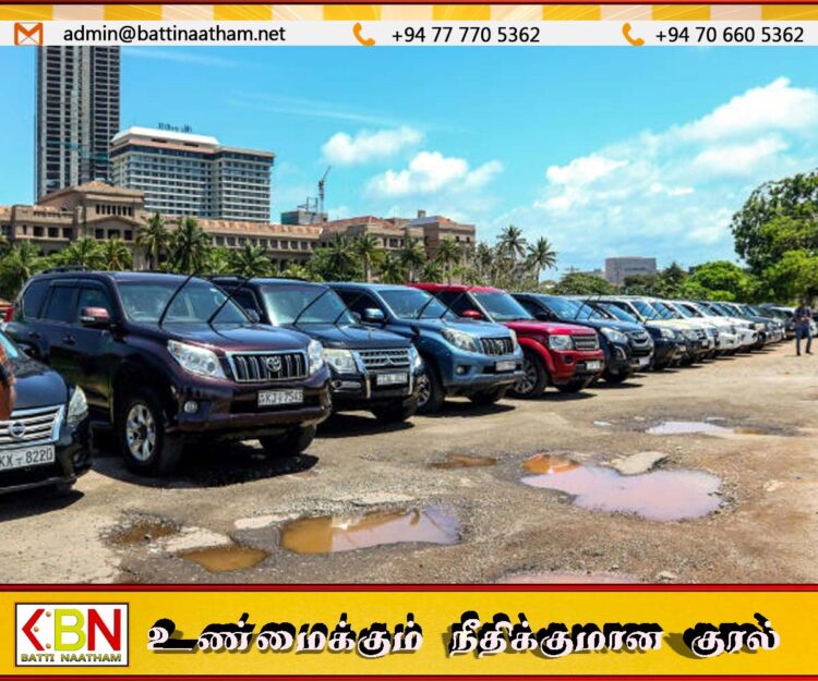 ஜனாதிபதி செயலாளரக வாகனப் பழுதுபார்ப்புக்கு ரூ. 640 மில்லியன் செலவு