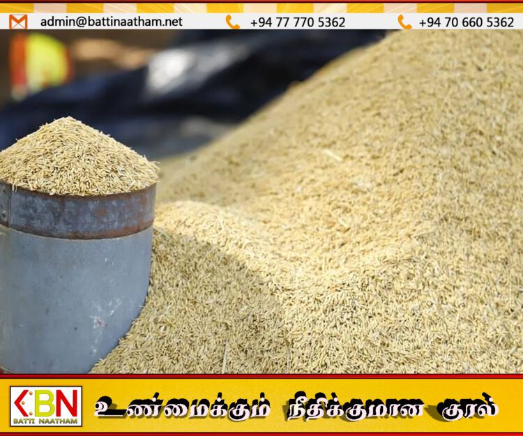அம்பாறை மாவட்டத்தில் அதிகபட்ச நெல் கொள்முதல்