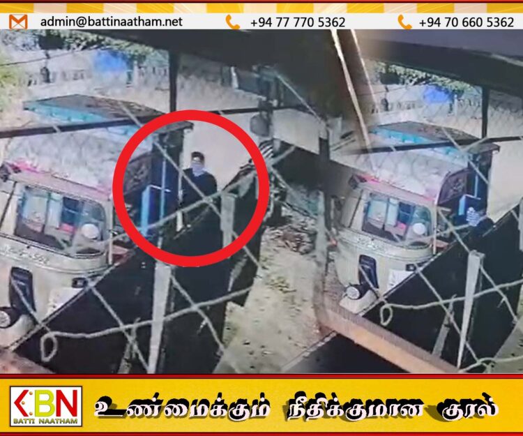 மட்டு புன்னைச்சோலையில் வீடு உடைத்து இலட்சக்கணக்கில் பணம் மற்றும் நகை திருட்டு